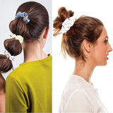 AM5869 Multidesign Printed Hair Scrunchies For women - Pack of 1