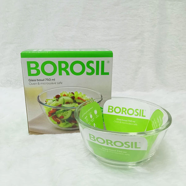 AM6205 Borosil Oven & Microwave Safe Glass Bowl - 750ml