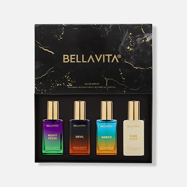 AM3887 Bella Vita Unisex Scents Gift Set - 4 x 20ml