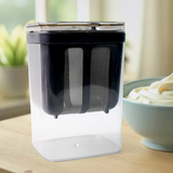 11938 2 in 1 Yogurt Strainer with Storage Box – 1100ml (Plastic + Steel)