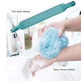 AM5638 3 PCS Bathing Exfoliating Set (MultiColour) - Back Scrubber exfoliating gloves - Easy to clean For Men And Women (Set of 1)