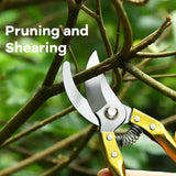 0498 Gardening Tools - Garden Shears Pruners Scissor (1 Pc)