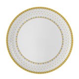 AM5753 Cello Opalware Divine Infinity Dinner Set, 33 Units | Microwave & Dishwasher Safe | Light-Weight & Thermal Resistant | Crockery Set for Dining & Gifting