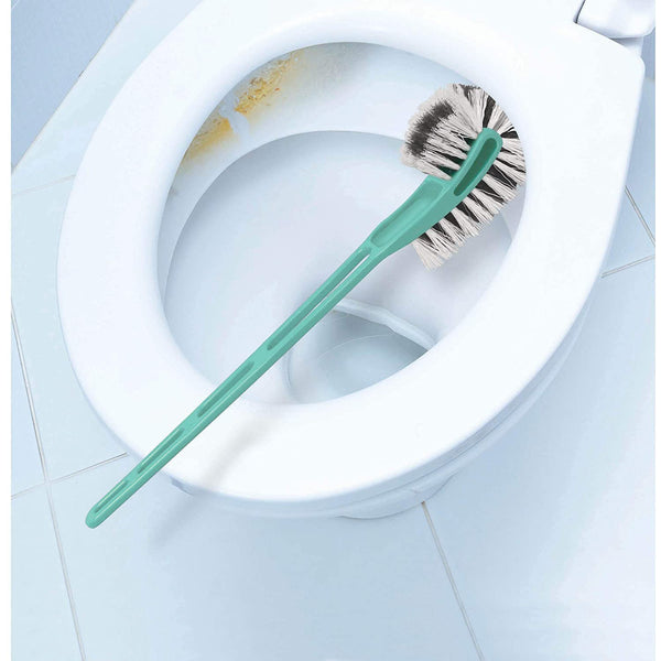 3360 Double Sided Flexible Toilet Brush |Double Hockey Design