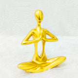 AM6234 Golden Meditation/Yoga Statue (No.2)
