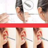 6314A Ear Pick with a Storage Box Earwax Removal Kit 6Pcs