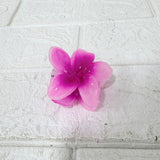 AM6398 Mix Jelly Flower Mini Hair Claw Clip for Women and Girls - Small (1pc)