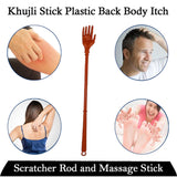 1463 Khujli Stick Plastic Back Body Itch Scratcher Rod and Massage Stick
