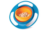 0617 Portable Non Spill Feeding Toddler Gyro Bowl 360 Degree Rotating Dish