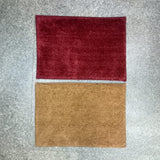 AM5847 Cotton Soft Microfiber Door & Bath Mat (RG 13X19 Inch) Multicolour