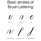 AM6298 Camel Metallic Brush Pens 2 Shades Gold & Silver