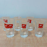 AM5974 Shine max Short Glass Set – 6 PCS - (45 ml Each)