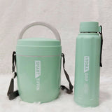 AM6179 Asian Daily Dynamo Pack – Smart Tiffin Carrier 3 + Hydra Grip Bottle 700 ml