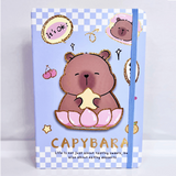 AM6367 Mix Design A5 Notebook Diary With Elastic Band