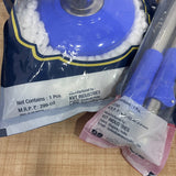 A07979 KVT Star 360° Spin Bucket Mop Stick & Micro-Fiber Refill Set