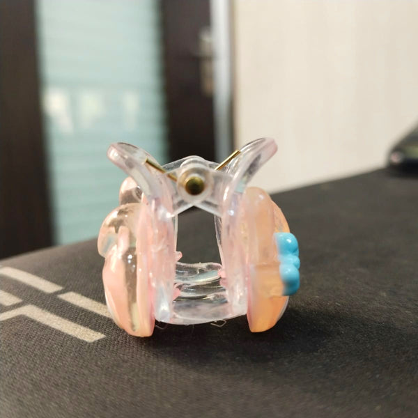 AM5880 Cute Cartoon Mini Claw Clips Combo for Kid Girls – Set of 10 (5 Pair)