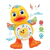 AM0131 Dancing Duck with Music Flashing Lights and Real Dancing Action