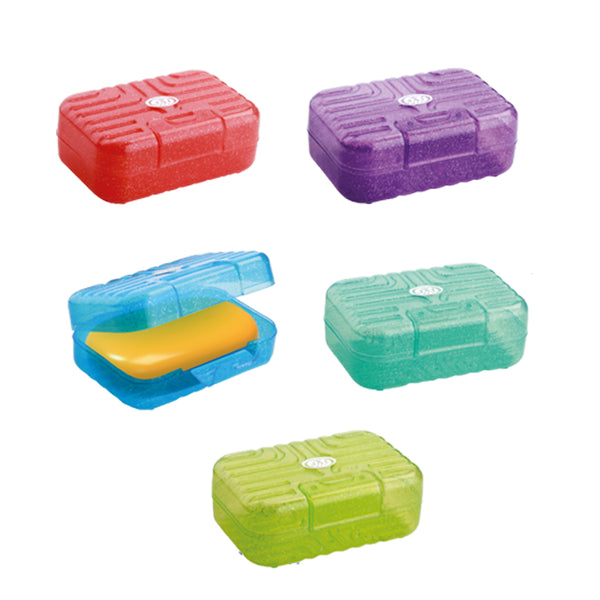 AM3263 Cubic Soap Case Color,Design Availablity as per Stock for Bathroom Soap Storage Container Household Soap Dish 1 Piece