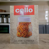 AM0660 CELLO Classic Canister Glass Jar 600ml