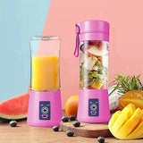 0138 Portable Electric USB Juice Maker Bottle (380 ML)