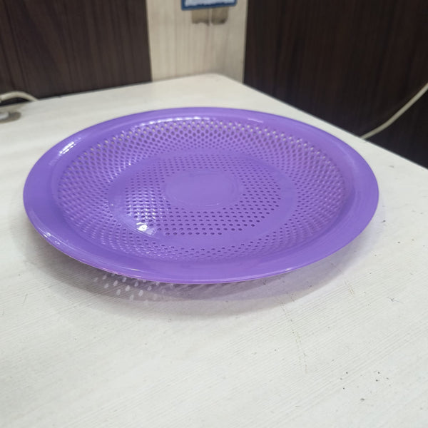 AM5293 Food Grade Plastic Tray (Roti Plate) 1 pc Multicolor