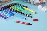 AM2448 Washable Water Color Pen Coloring Drawing Card Making Sketch Pen Set HMC-6388 24Pcs Multicolours