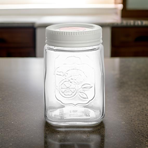 AM0660 CELLO Classic Canister Glass Jar 600ml