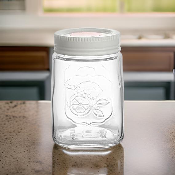 AM0660 CELLO Classic Canister Glass Jar 600ml