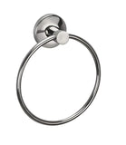 3907 Silver Towel Round Ring Holder