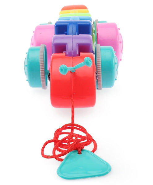 AM3510 Swirly Caterpillar Pull Along Toy For Kids