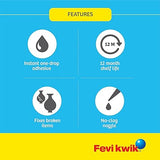 AM3109 Fevikwik Gp 1Gm Drop Instant Adhesive Multipurpose Use Non-Stick, Non-Staining 1 Piece