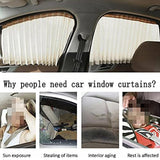 7498A  4PCS CAR CURTAIN SLAT FOLDING WINDOW SUNSHADE MAGNETIC CAR SIDE WINDOW SUN SHADE SLIDER