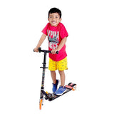 AM2799 Kick Scooter Alpha Shocker B&C Brats & Cuties 3 Years (+) Foldable Kick Scooter For Kids With Bigger Platform And Multiple Height Adjustment