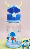 AM2459 Deer Water Bottle Plastic Cartoon Water Bottle 300ml