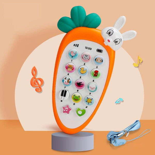 AM0269 Super Toys Battery Operated Mobile Phone Toy with 20 Musical Songs Animal Sound for Kids