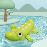 AM0179 Swimming Crocodile, Floating Wind-Up Bath Tub, Water Toy, Party Favors Toy(1 pcs)