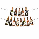 AM2733 16pcs Beer Bottle theme happy birthday decoration balloon combo pack for birthday