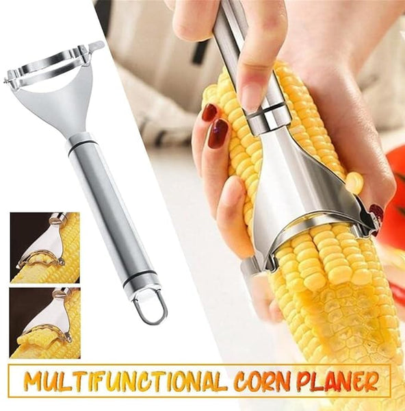 3134 Premium Corn Peeler, Stainless Steel Corn Cob Peeler