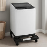 AM7266 Heavy-Duty Adjustable Washing Machine & Refrigerator Stand with Rotatable Wheels