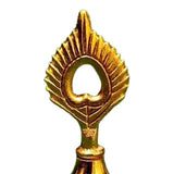 AM3611 Sacred Serenity Spiritual Krishna Mor Pankh Design Ghanti Bell 1 Pcs