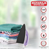 AM3642 Maharaja Whiteline 1000 Watts Sleek Dlx Pro Dry Iron 1 Pcs