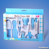 3102 Baby Grooming Kit - 10 Pieces Healthcare Accessories Kit for New Born Baby & Toddlers