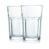 AM3329 Cello Bello Glass Tumbler 280ml Set of 6 Pcs Transparent