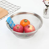 AM3549 SS Colander Basket For Vegetable & Fruit 25cm