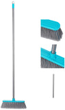 AM2807 Joyo CleanMax Mark Push Floor Broom for Indoor & Outdoor use I Multi Purpose Sweeping Brush for Garden, Bathroom, Kitchen, Shower Wall, with 120cm Long Handle