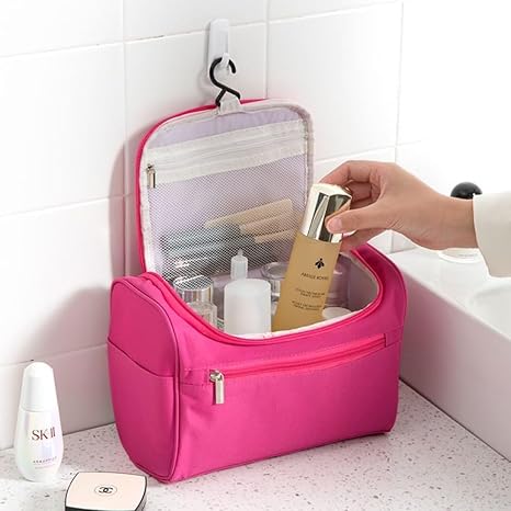 3076 Women Zip Closure Cosmetic Makeup Bag