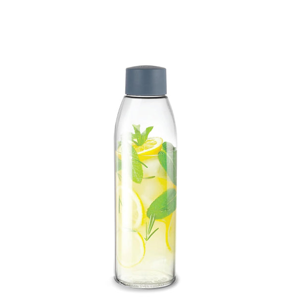 AM2665 CELLO Hydra 900 Glass Fridge Water Bottle with Plastic Cap | Wide mouth & Break Resistant | Best Usage for