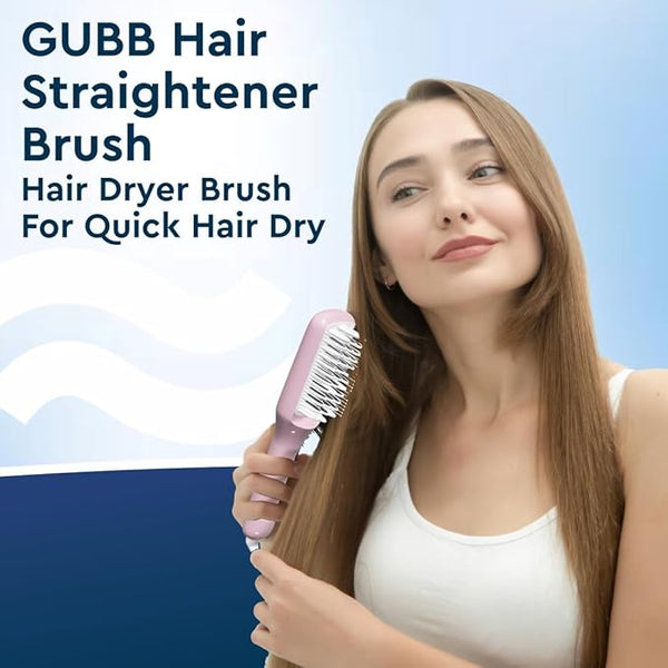 AM2119 Gubb Hair Straightener Brush GB-705Y 2 Years Warranty 6 Month Replaceable Warranty