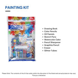 3582 DOMS Poster Colour with Brush Pen Complete Painting Kit -set of 9 pcs