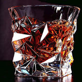 AM3750 Diamond Crystal Cut Whiskey Glasses Set of 6 Pcs 300ml